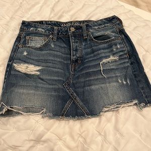 American Eagle Jean Skirt size 4